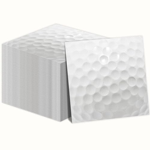 50 Pcs Golf Napkins Party Supplies Golf Ball Birthday Disposable Paper Napkins Sport Theme Luncheon Dessert Napkins Party Decorations Favors for Baby Shower Kids Party