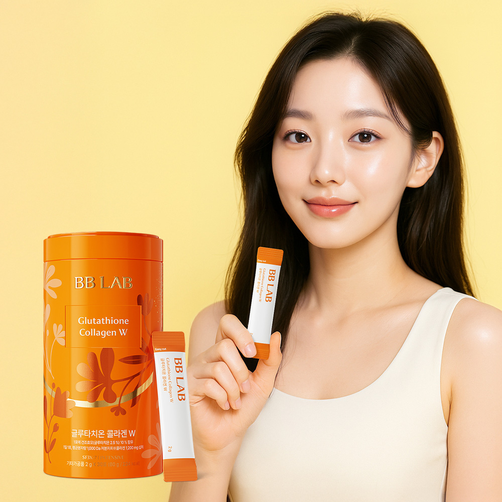 BB LAB Glutathione Collagen W عدد 30 عود (يكفي لشهر 1)