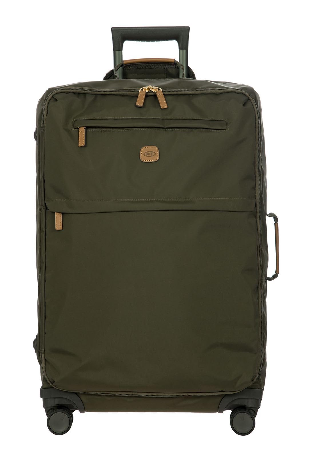 حقيبة بريكس X-Bag الكبيرة الدوارة مع الإطار - 27 بوصة - حقائب بس عجلات - أمتعة مفحوصة - زيتونية