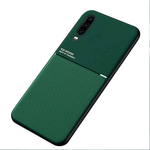 Kepuch Mowen Case Cover Bumper Builtin Metal Plate for Huawei P30 Green
